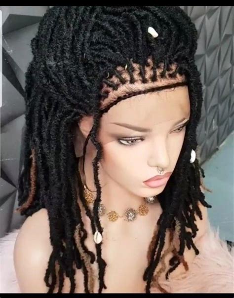 High quality Caucasian wigs for sale. . Lace front dreadlock wig